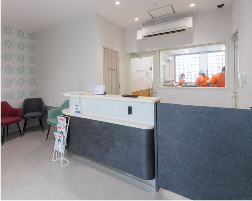 トリミングルーム受付