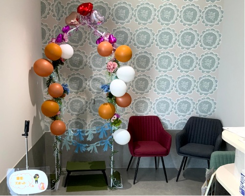 トリミング撮影コーナー